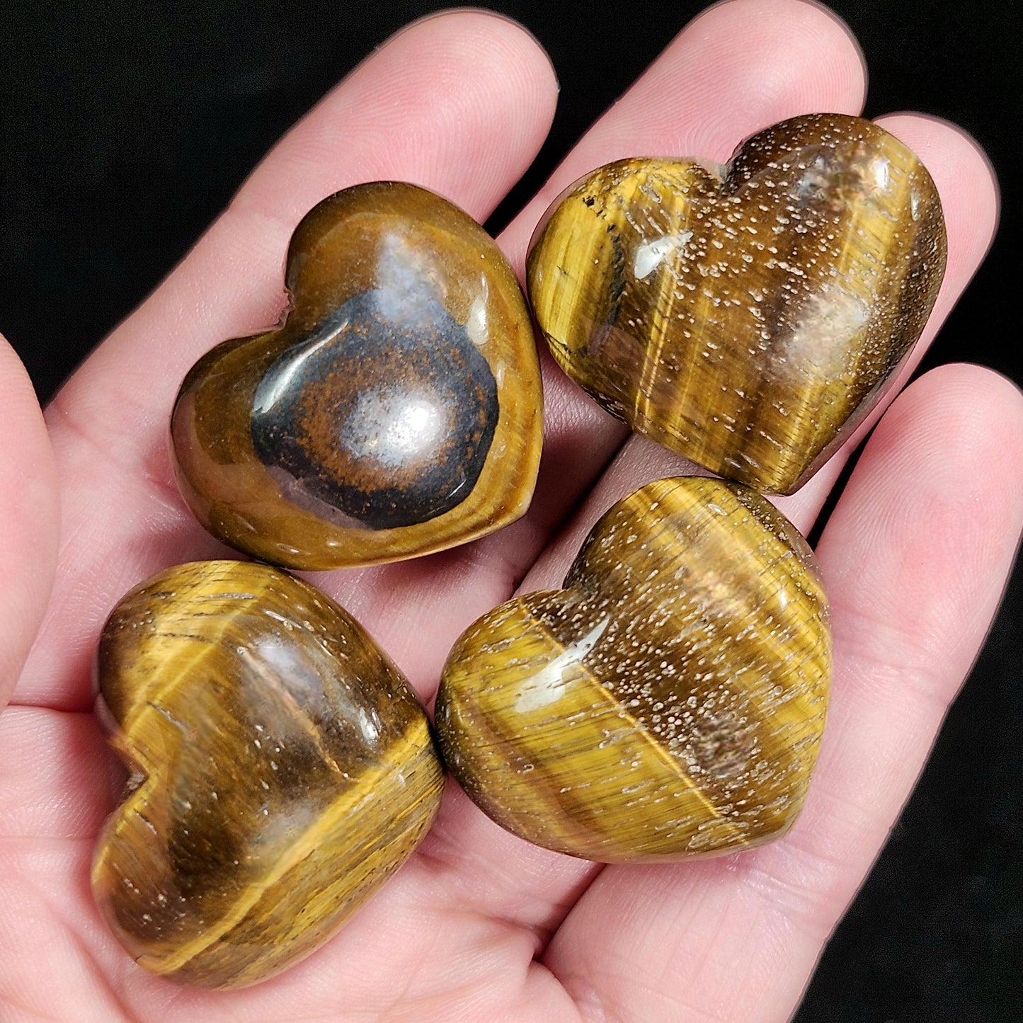Tigers Eye Heart