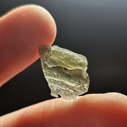 Angel Chime Moldavite (.53g) Moldavite