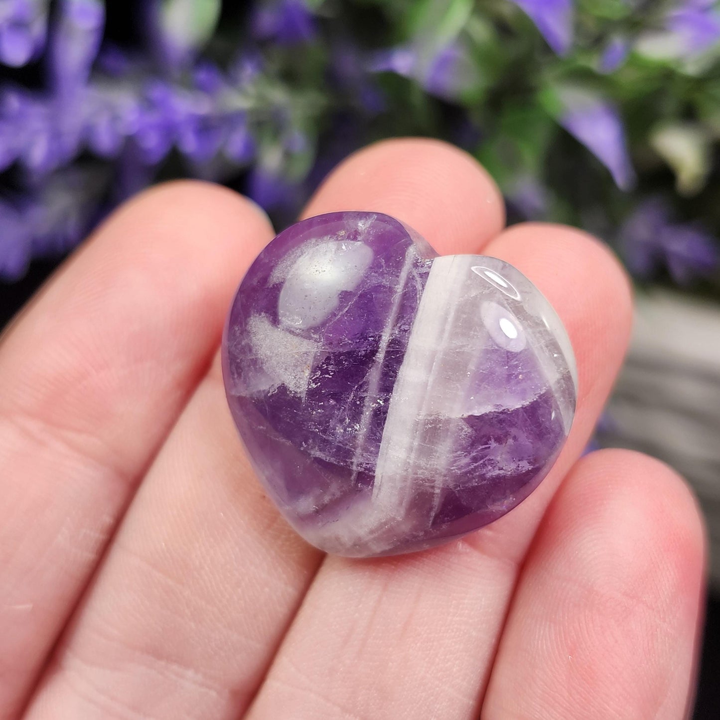 Amethyst Heart