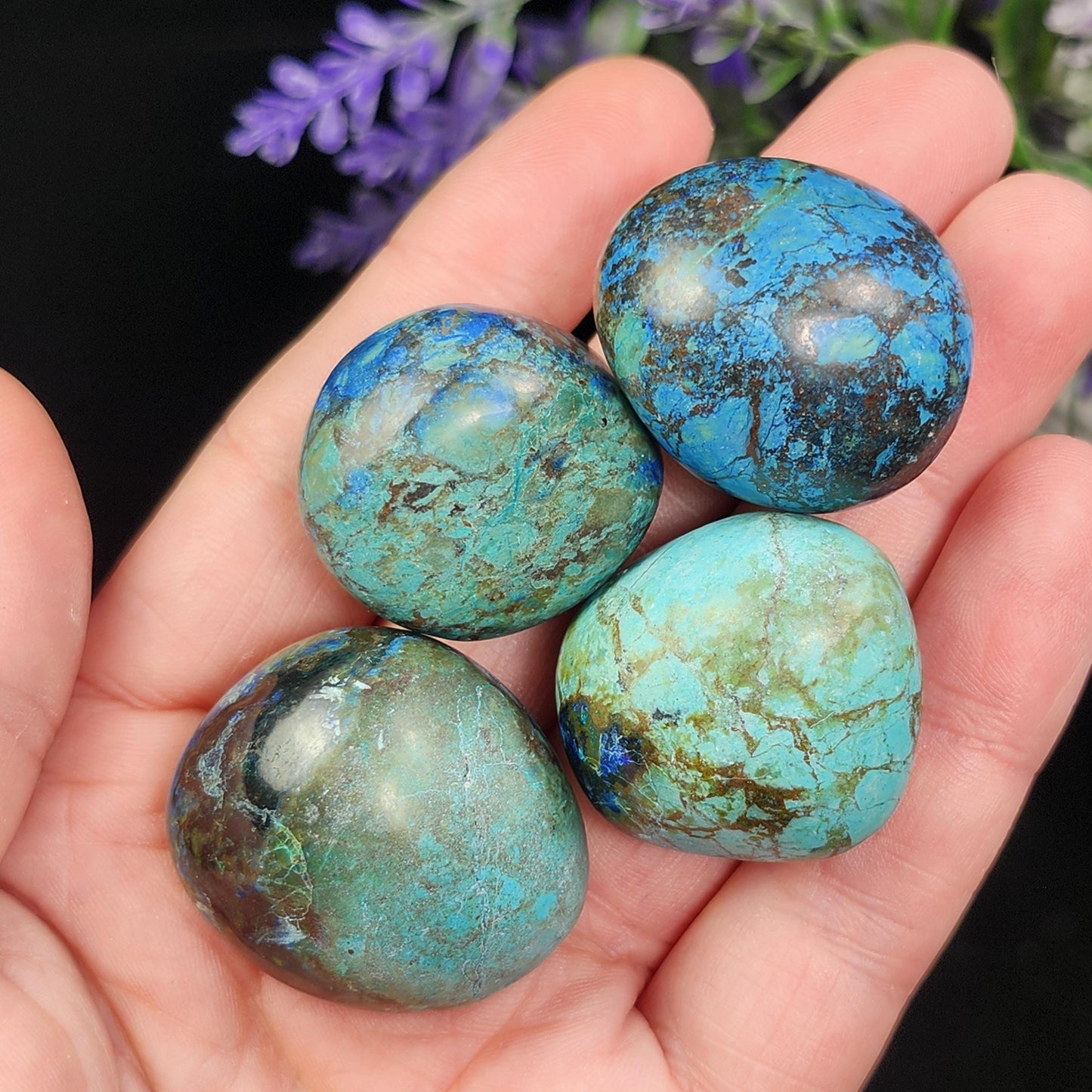 Tumbled Azurite Crystal