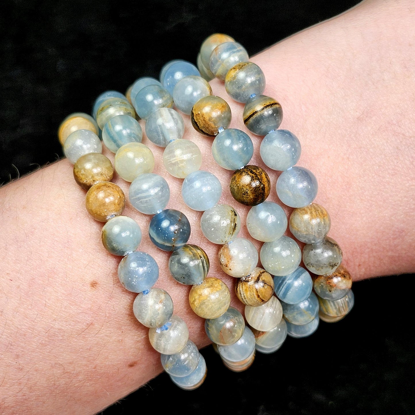 Blue Calcite Bracelet