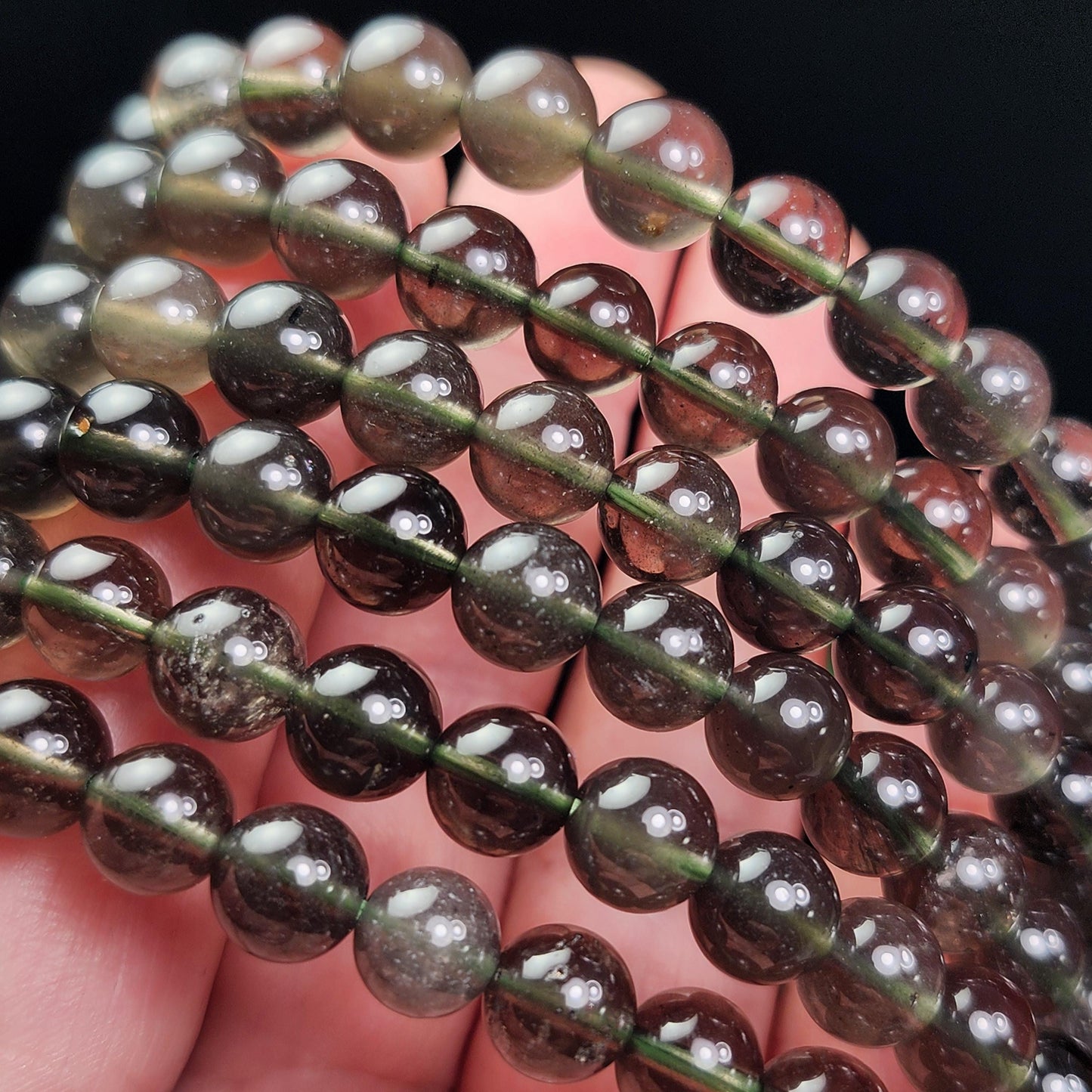 Black Tektite Bracelet