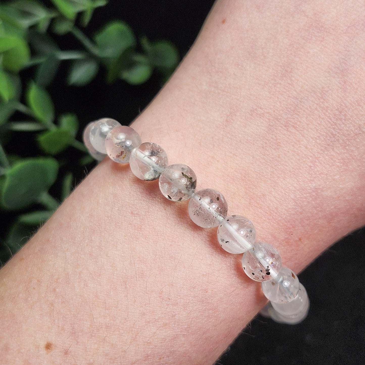Lodolite Quartz Bracelet