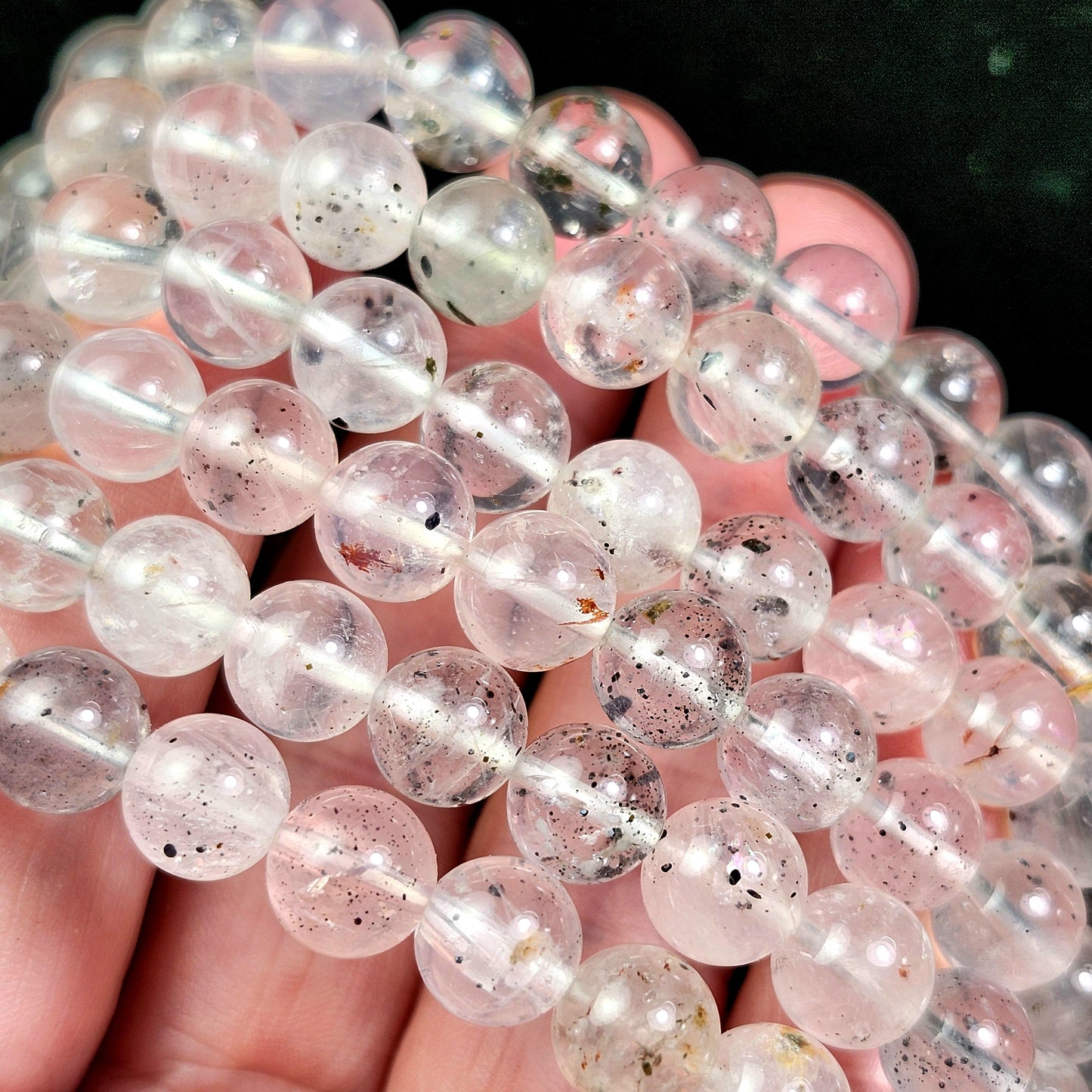 Lodolite Quartz Bracelet