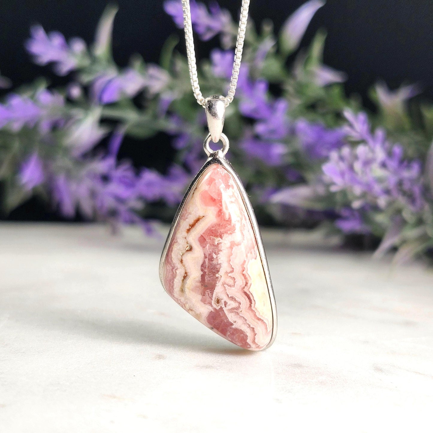 Rhodochrosite Pendant
