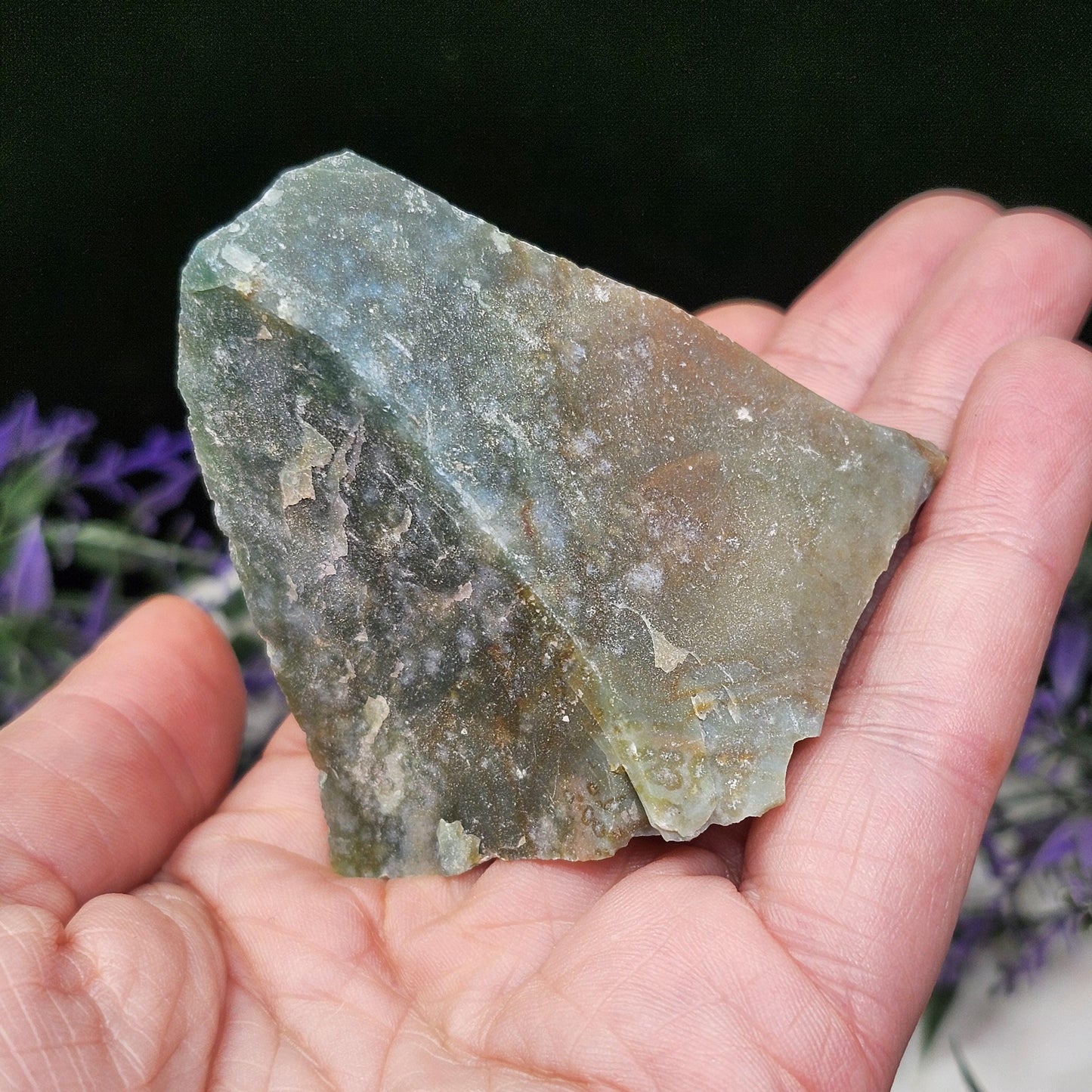 Raw Moss Agate