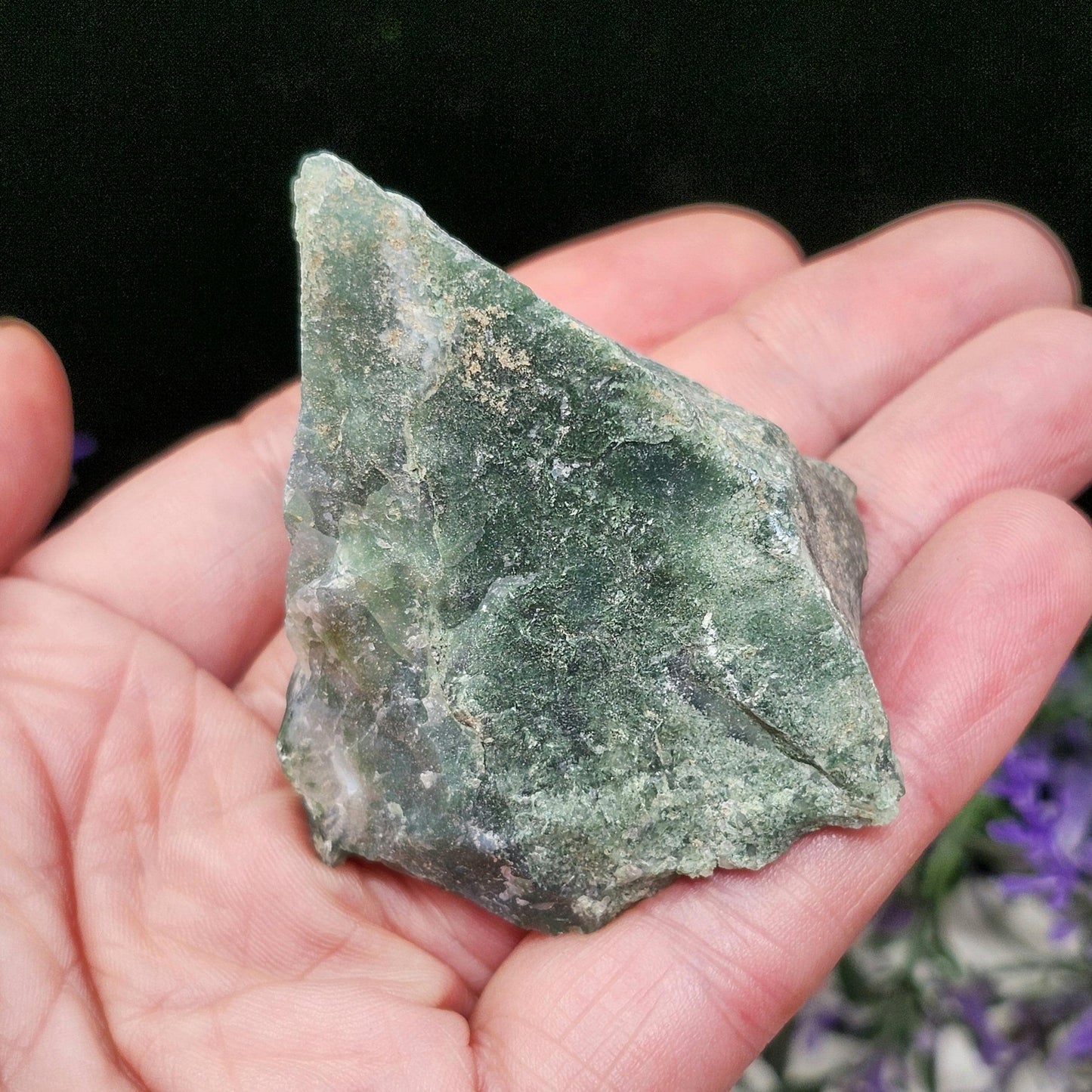 Raw Moss Agate