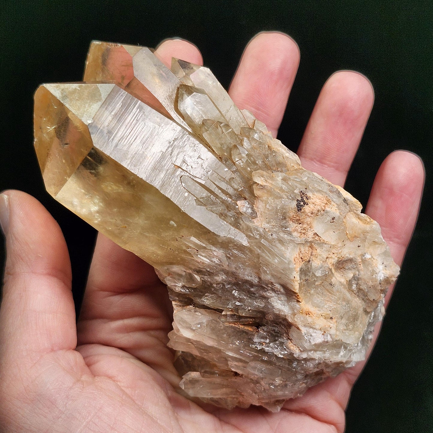 TWIN FLAME Kundalini Citrine 271g