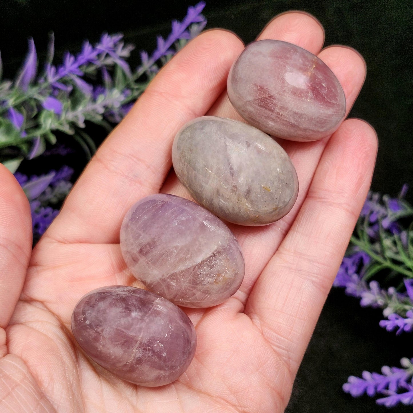 Purple Rose Quartz Crystal