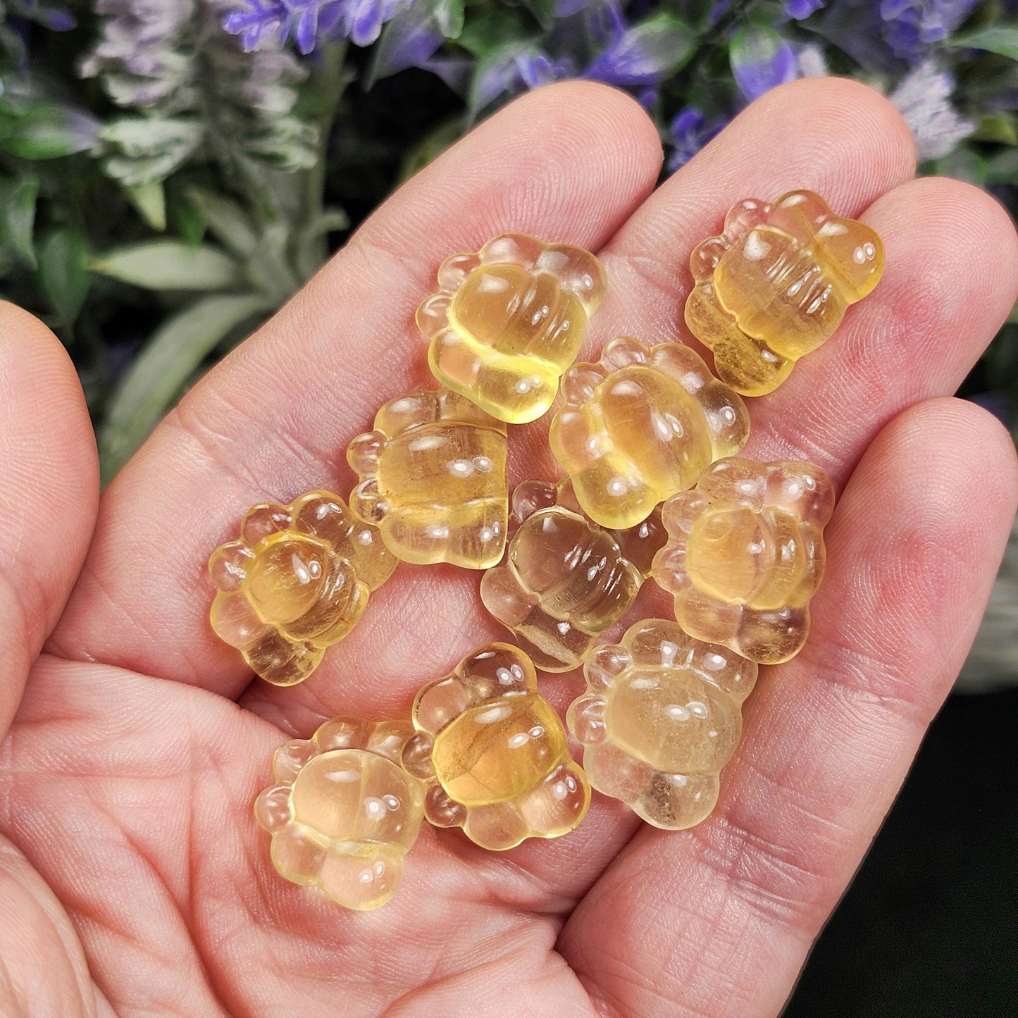 Yellow Fluorite Bee
