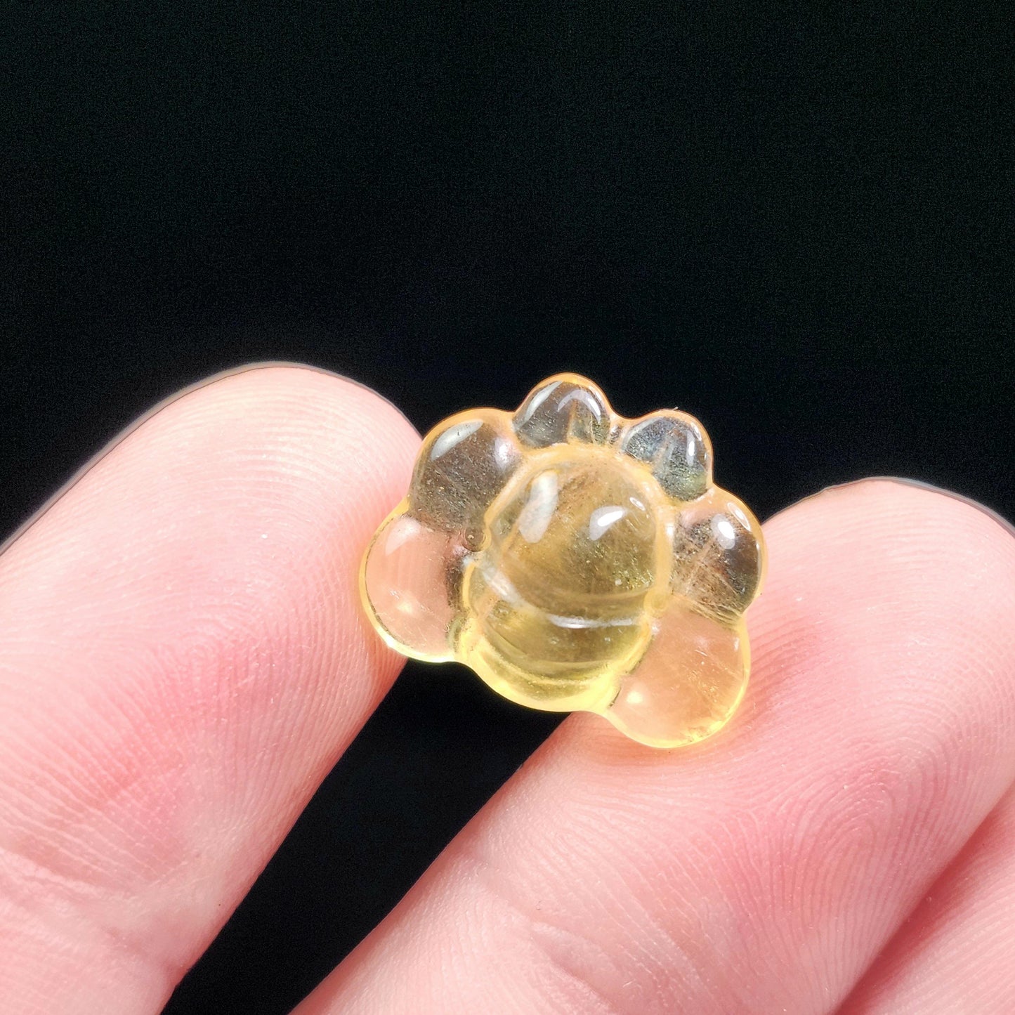 Yellow Fluorite Bee