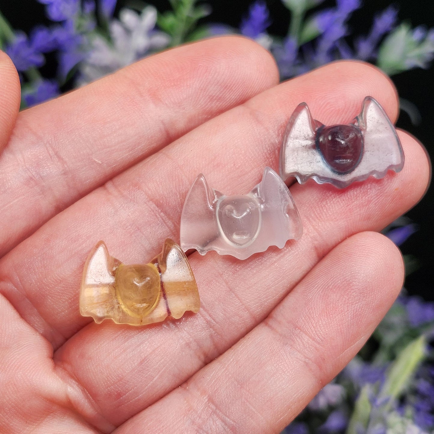 Rainbow Fluorite Bat