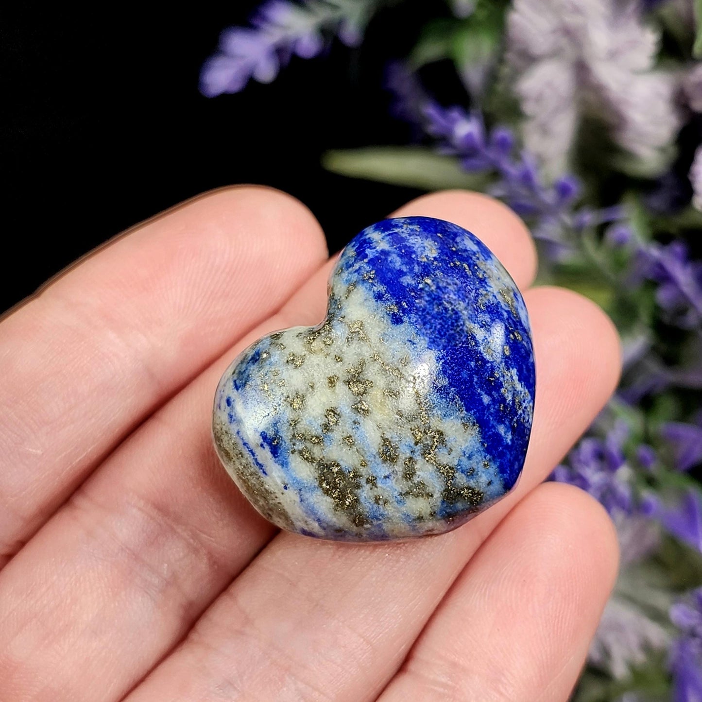 Lapis Lazuli Heart