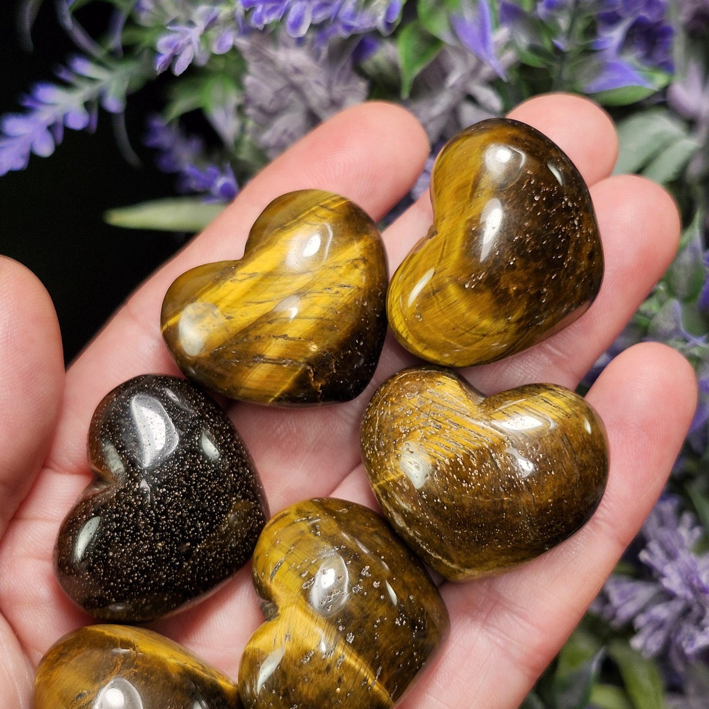 Tigers Eye Heart