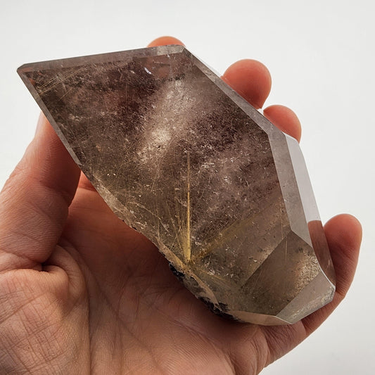 Polished Hematite Rutile Star Specimen 315g