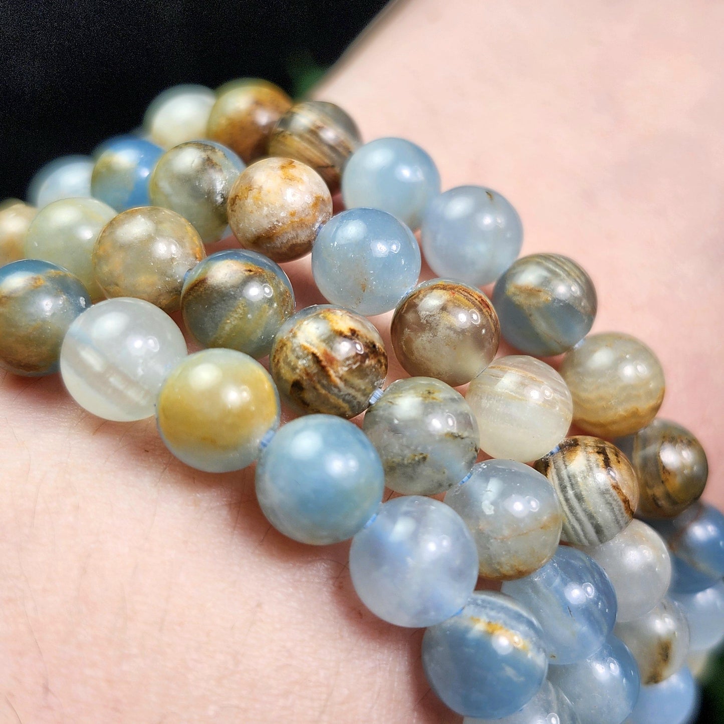 Blue Calcite Bracelet