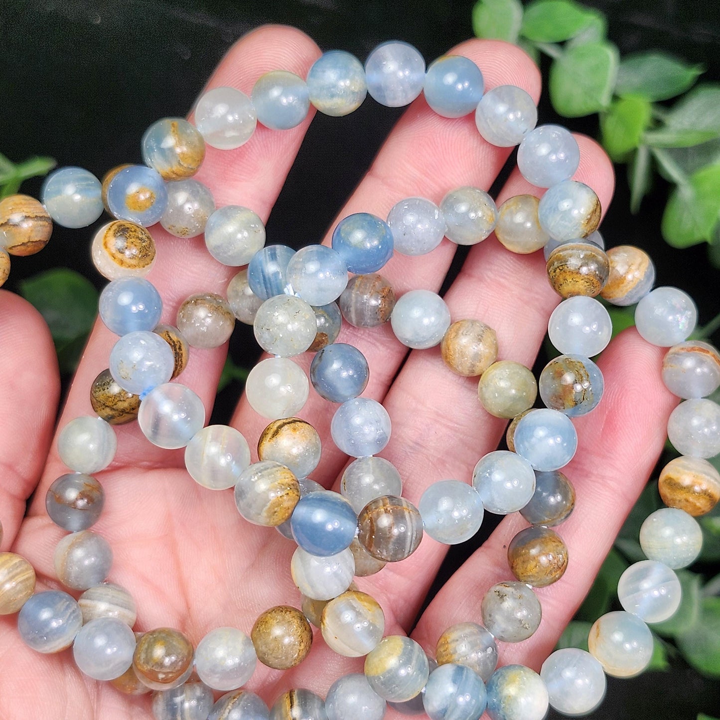 Blue Calcite Bracelet
