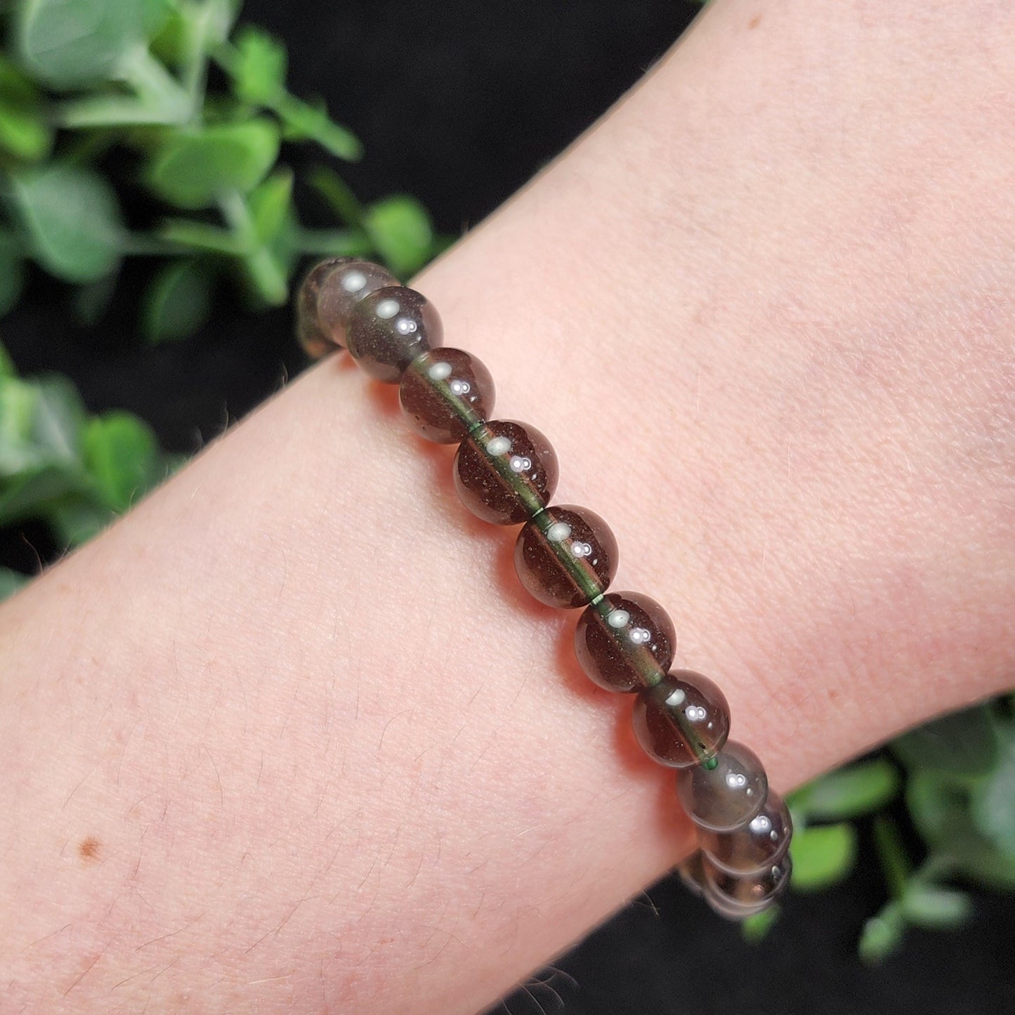 Black Tektite Bracelet