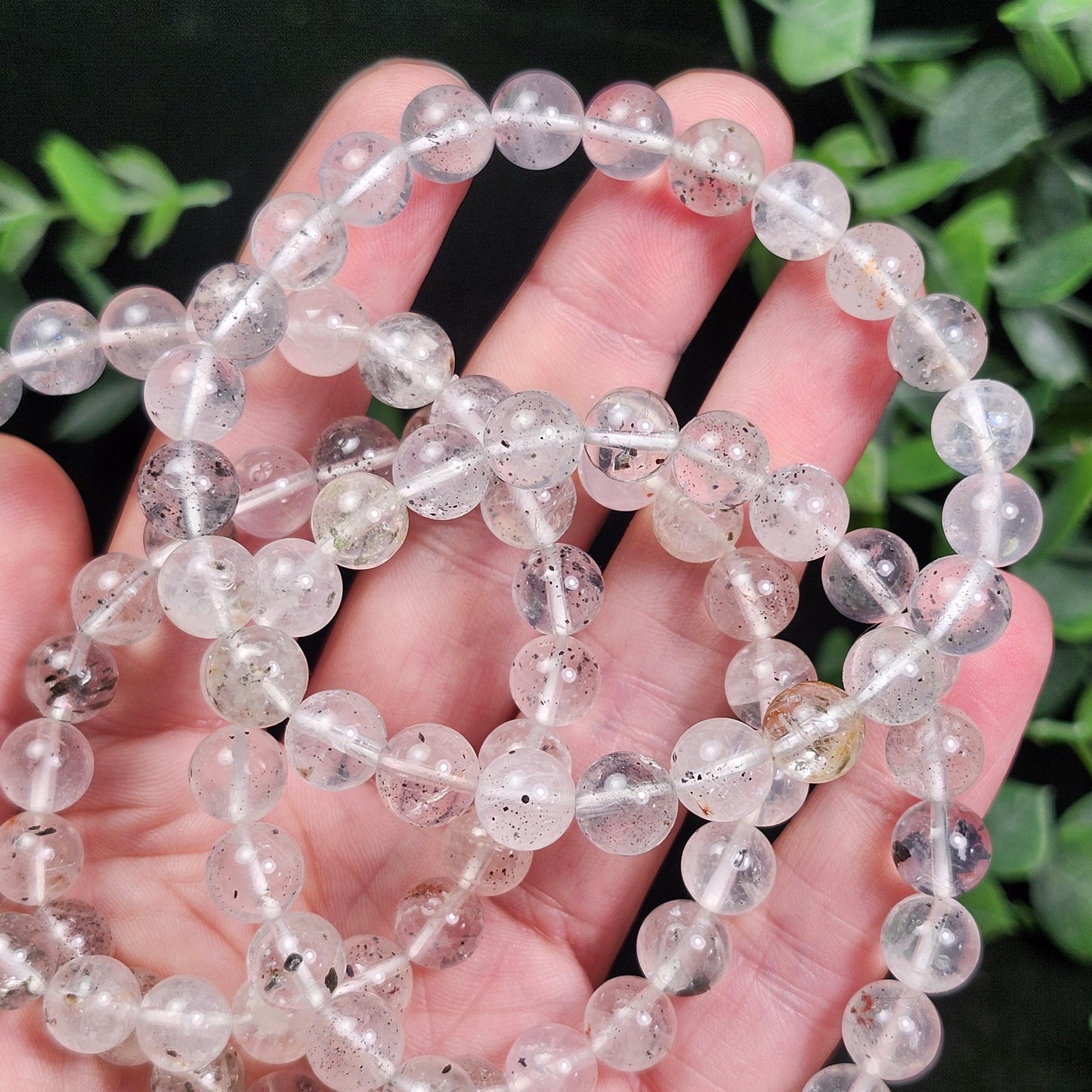 Lodolite Quartz Bracelet