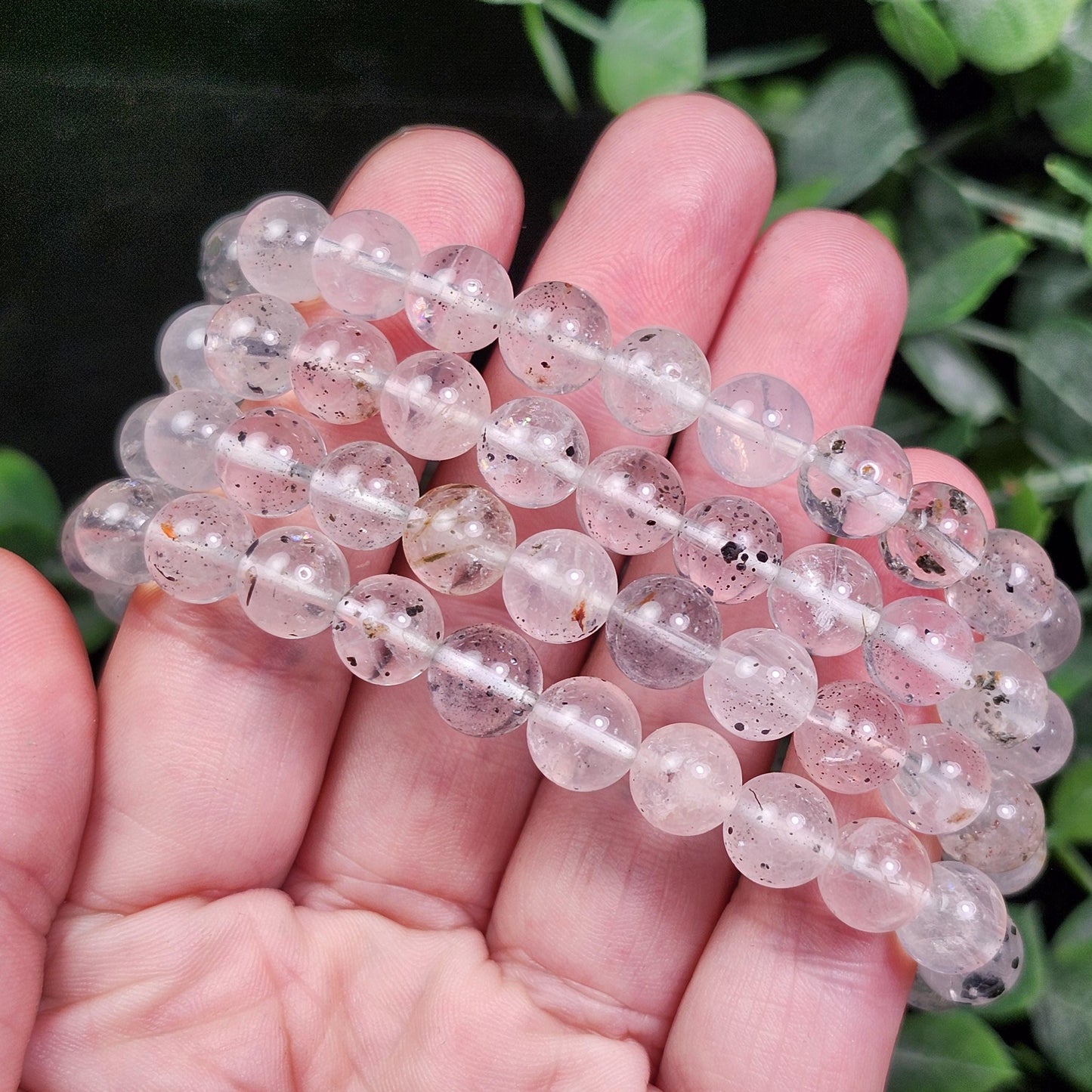 Lodolite Quartz Bracelet