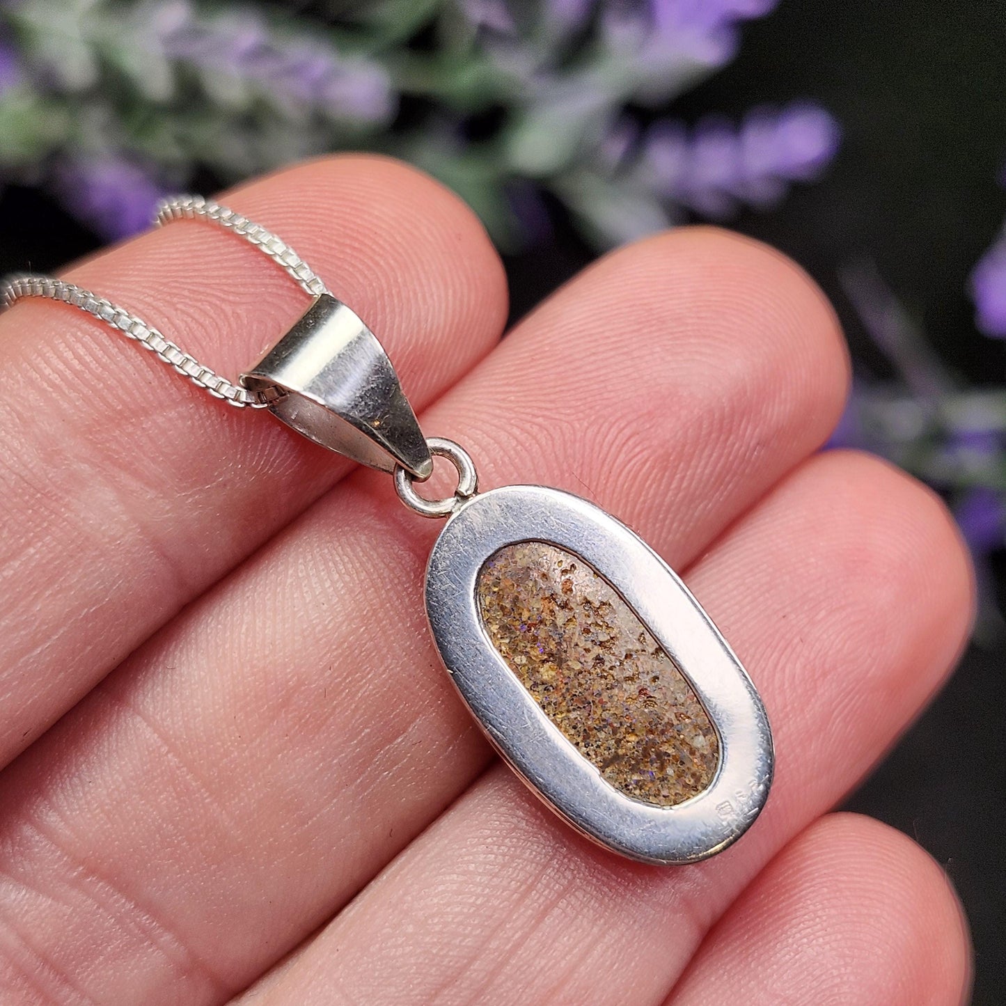 Boulder Opal Pendant