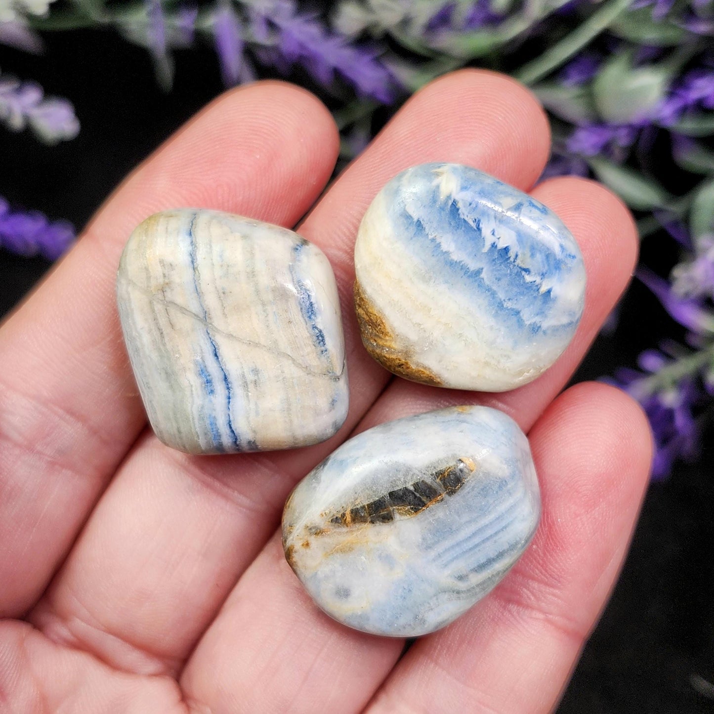 Blue Scheelite Crystal