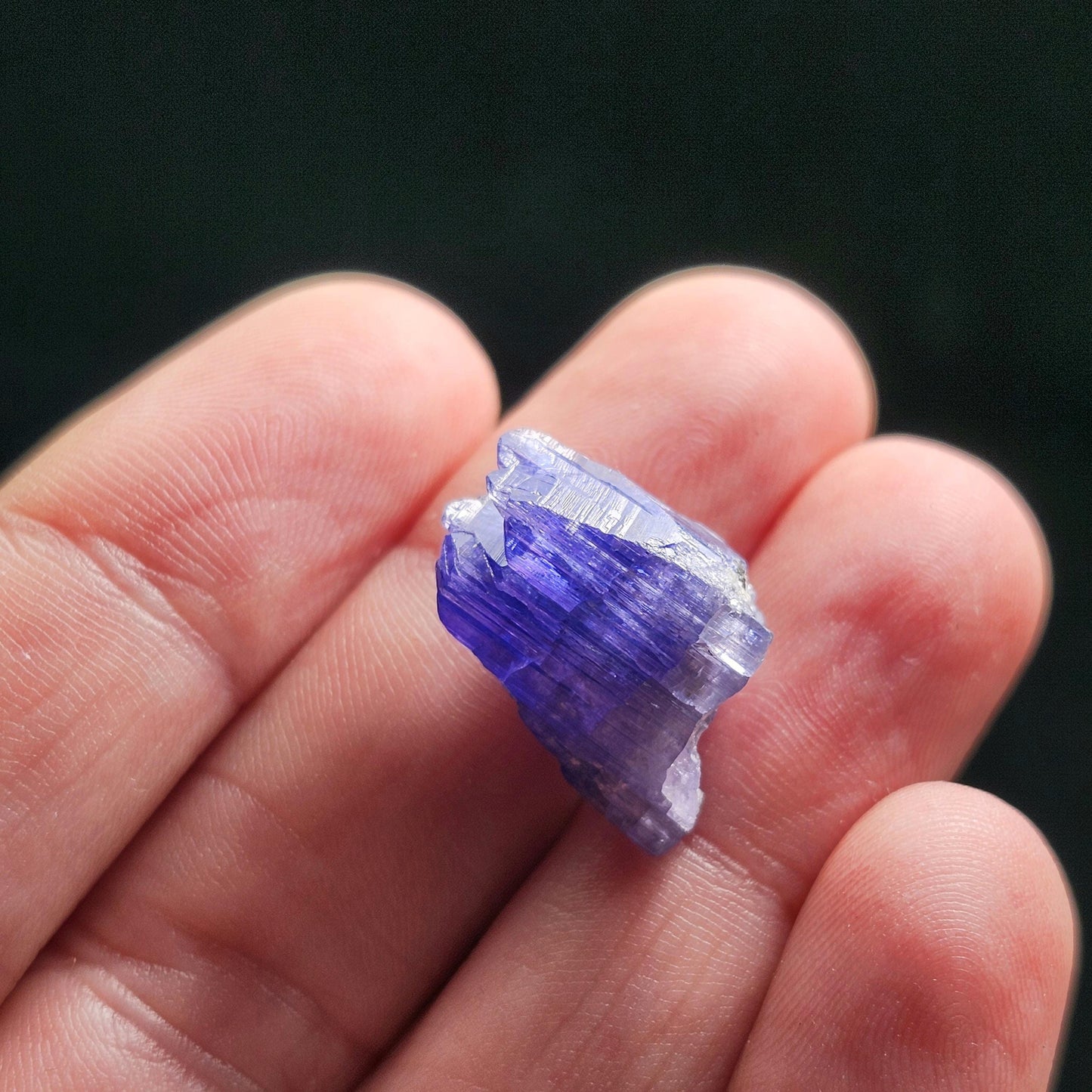 Blue Tanzanite Crystal 3g