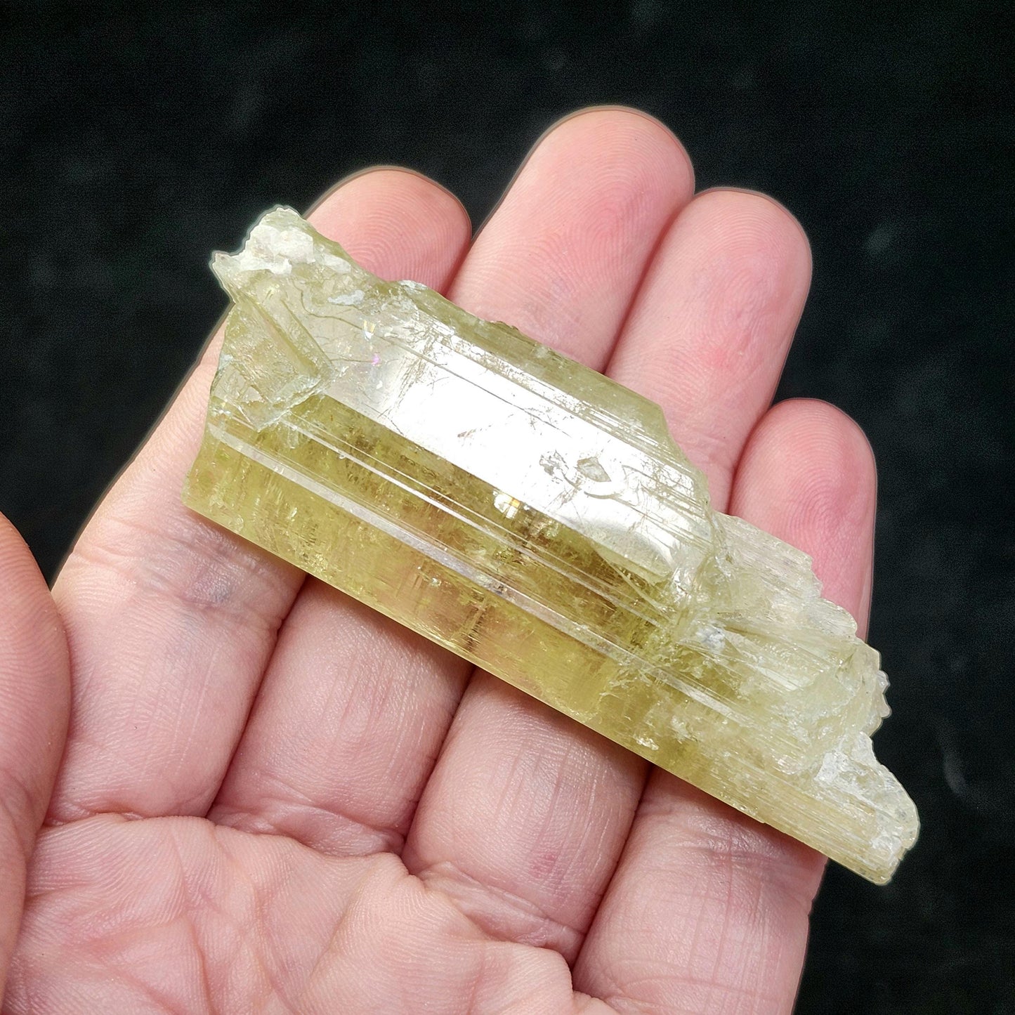 Golden Heliodor Crystal 47.46g