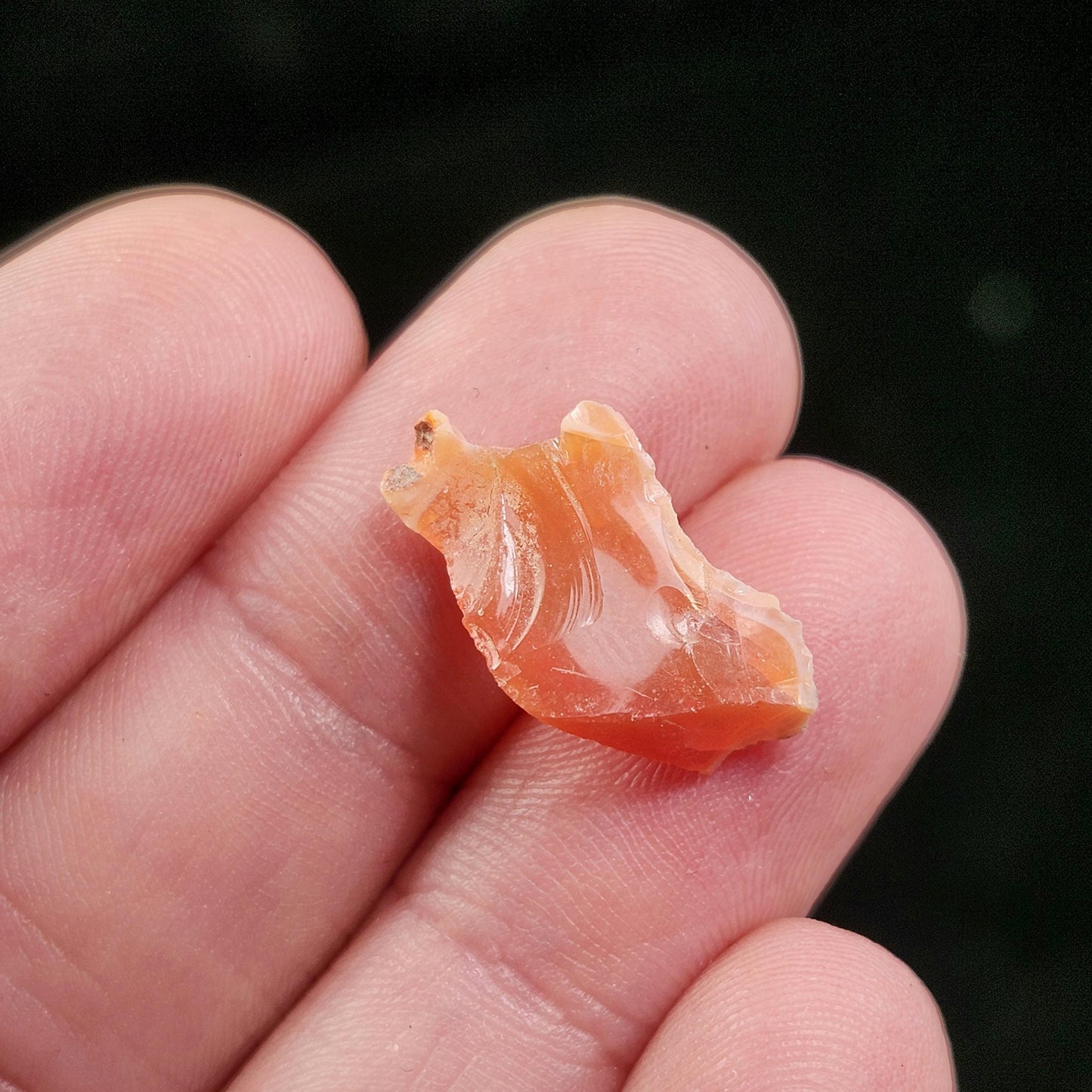 Mexican Fire Agate Crystal, High