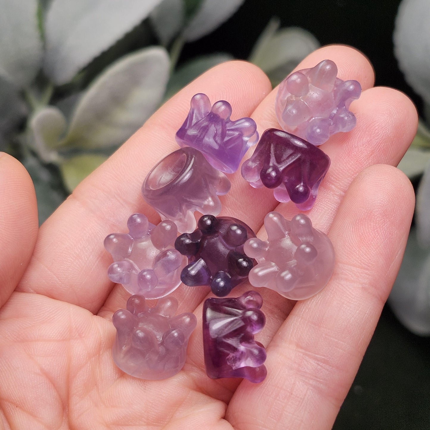 Rainbow Fluorite Crown