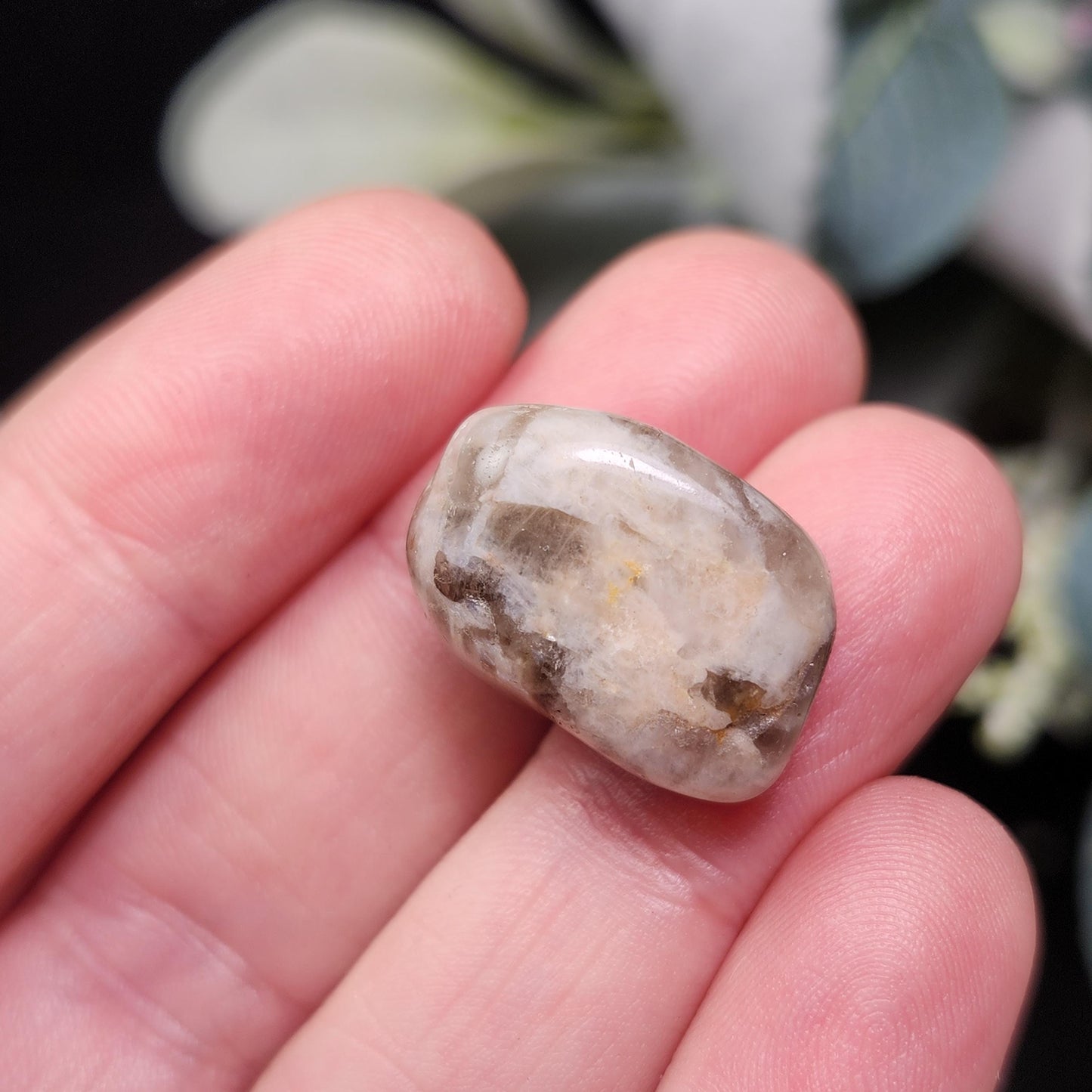 Belomorite Smoky Moonstone Crystal