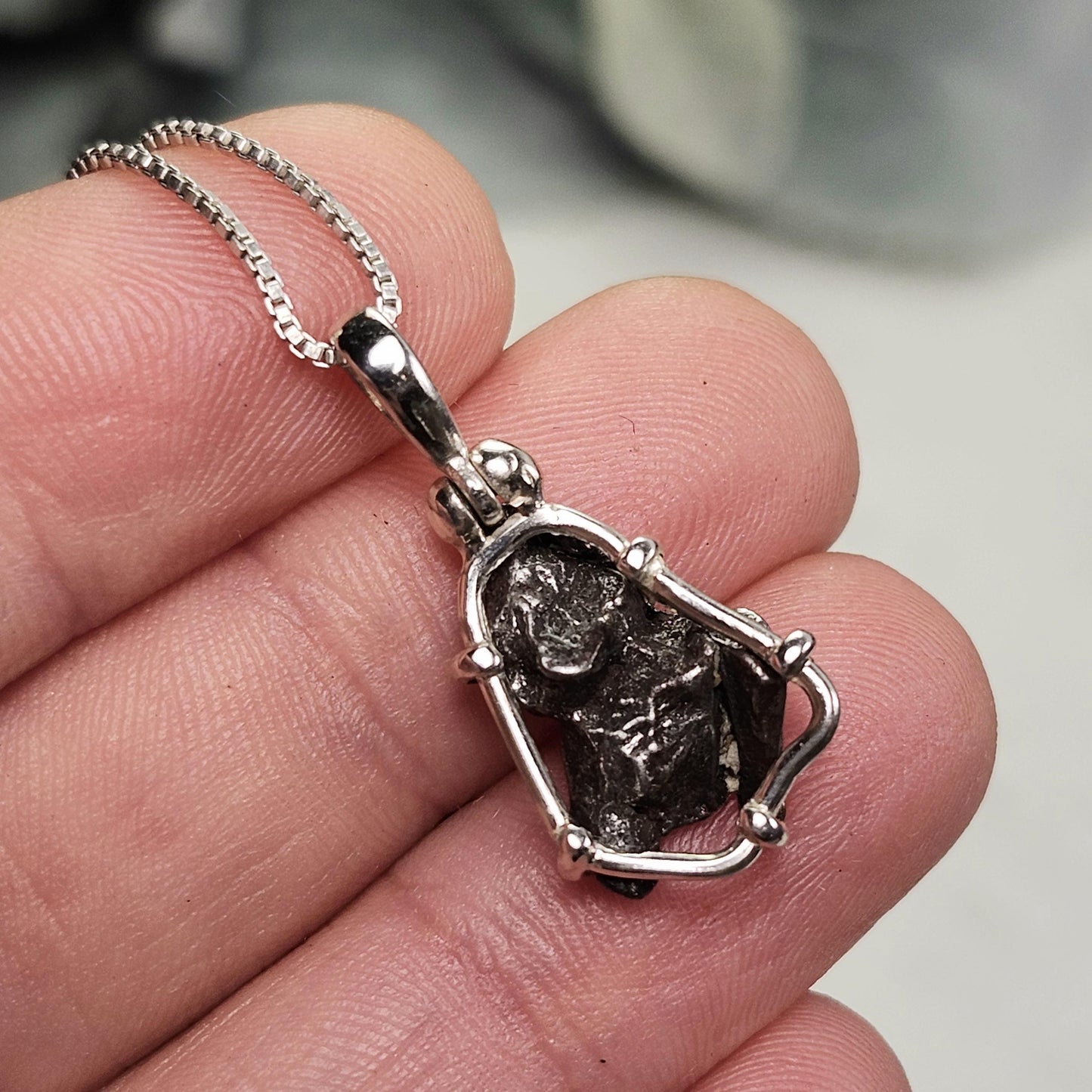 Campo del Cielo Meteorite Pendant