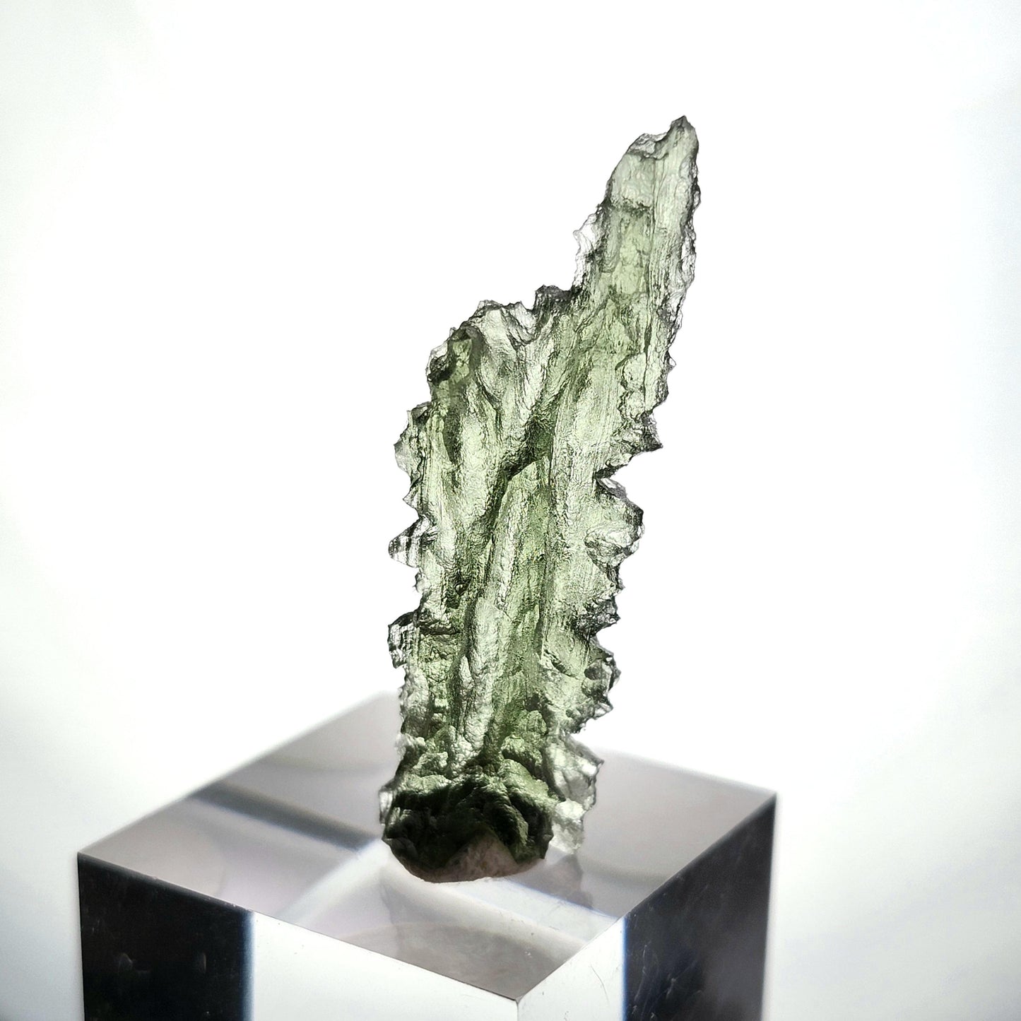 Moldavite Besednice "Hedgehog" Crystal 1.75g