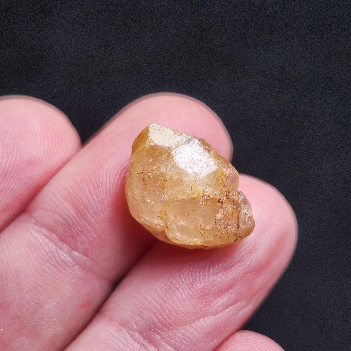 Golden Phenacite Crystal 2.5g, Nigerian Phenakite Specimen