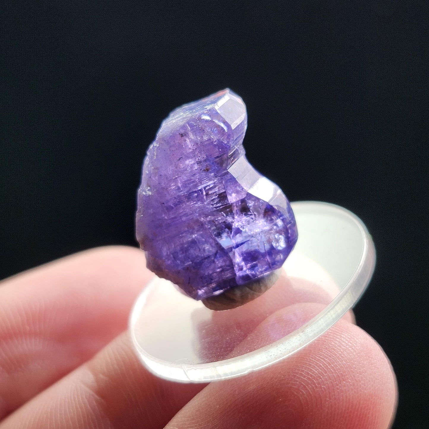 Terminated Tanzanite Crystal 3g, Raw Gemstone
