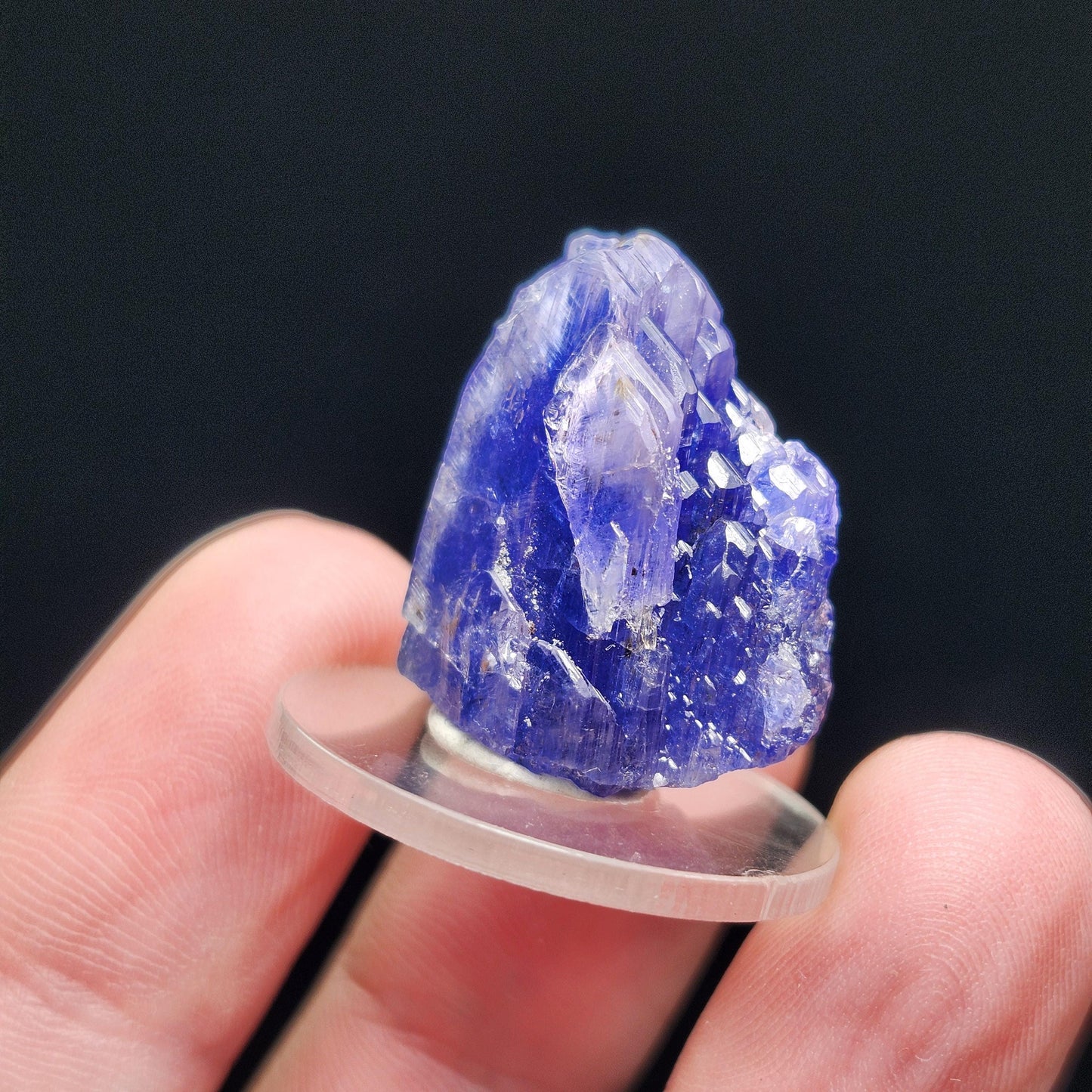 Blue Tanzanite Crystal 7.7g, Raw Gemstone Specimen