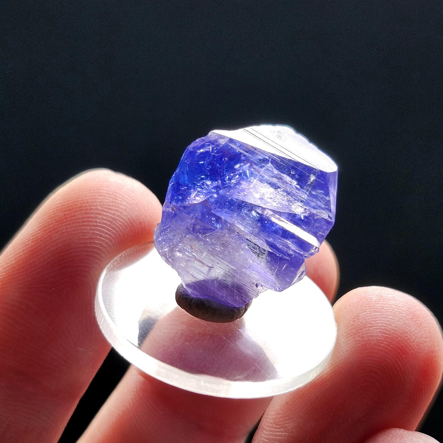 Terminated Tanzanite Crystal 4g, Raw Gemstone
