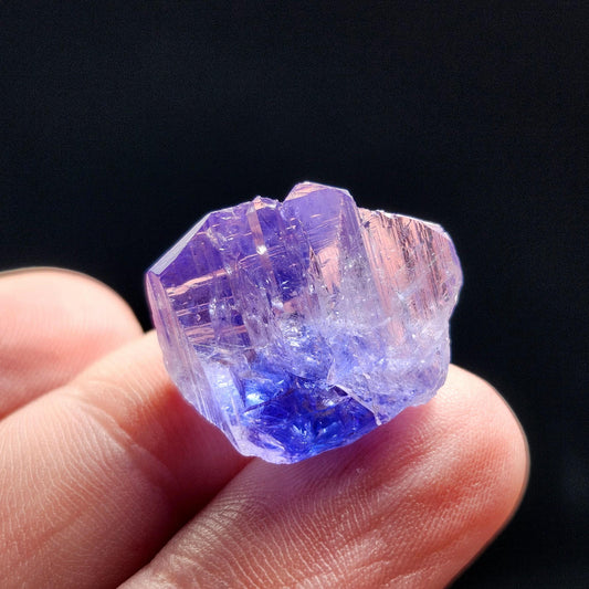 Terminated Tanzanite Crystal 4g, Raw Gemstone