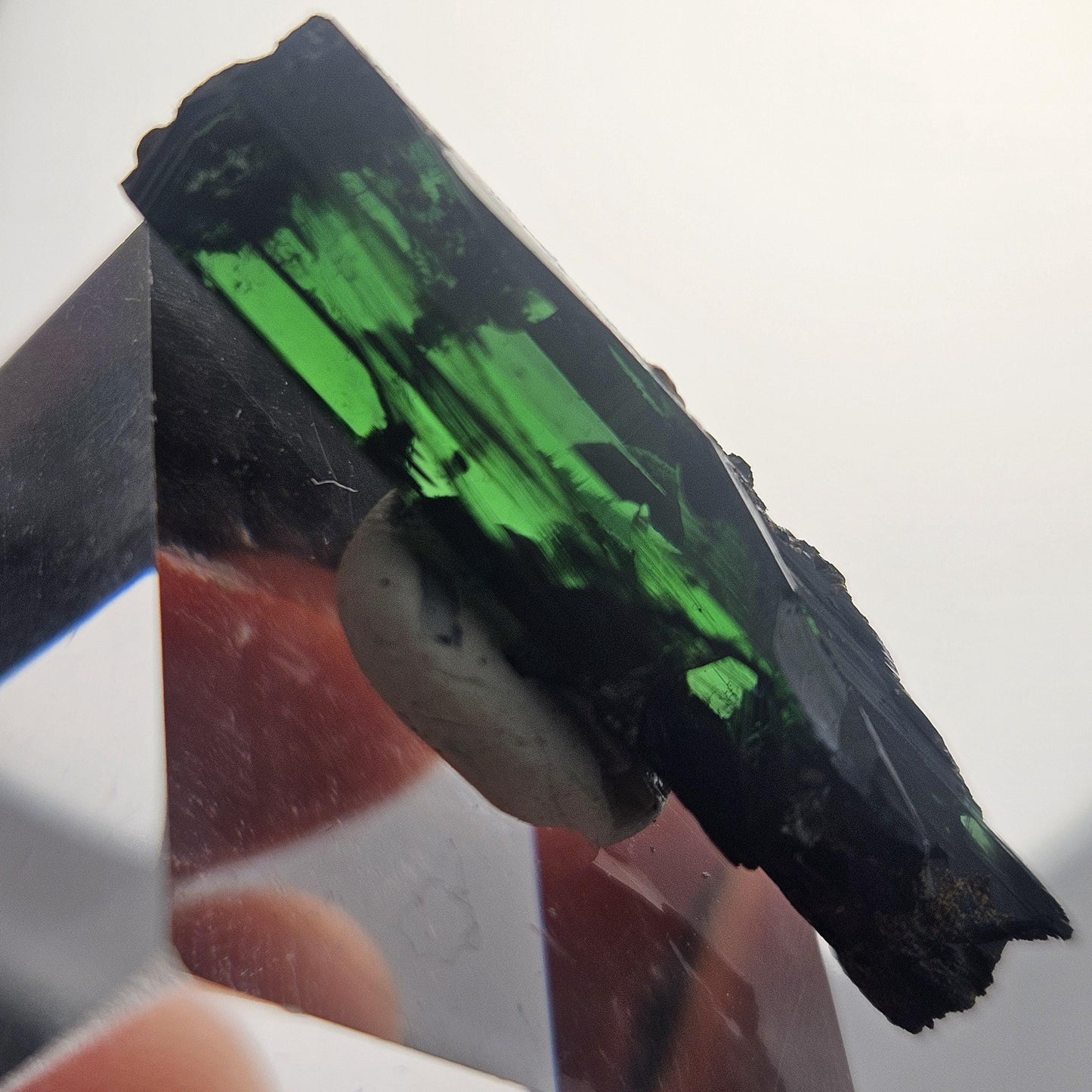 Vivianite Crystal Specimen, 3.5g Terminated Crystal