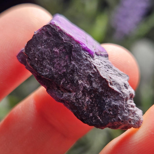 Raw Sugilite Crystal 7.95g, South African Sugilite Rough