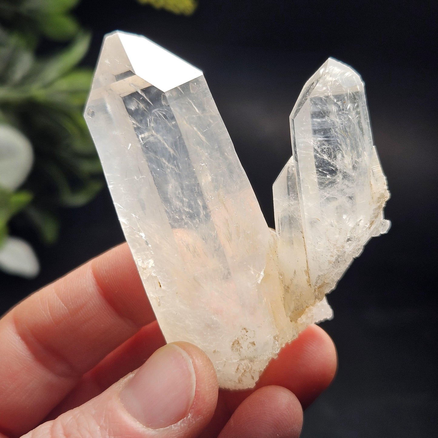 Blue Needle Colombian Quartz 52g, Colombian Crystal