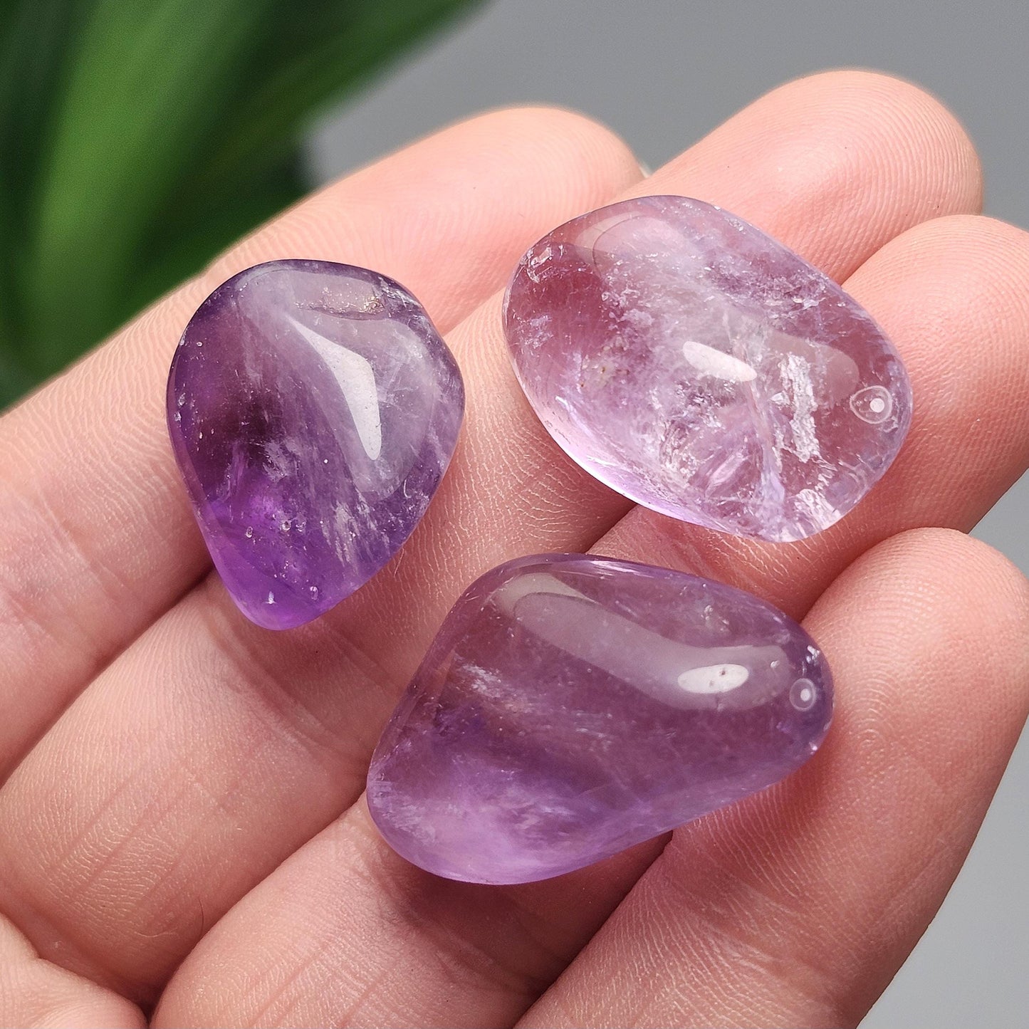 Polished Amethyst Crystal, Brazilian Amethyst