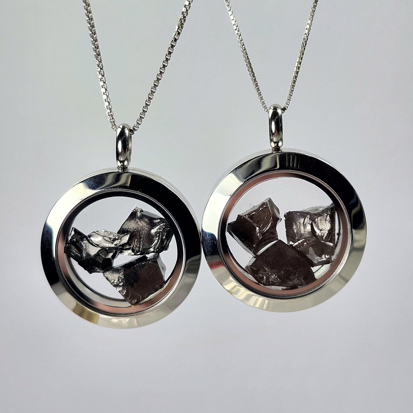 Shungite Pendant, Noble Elite Shungite Crystal Necklace