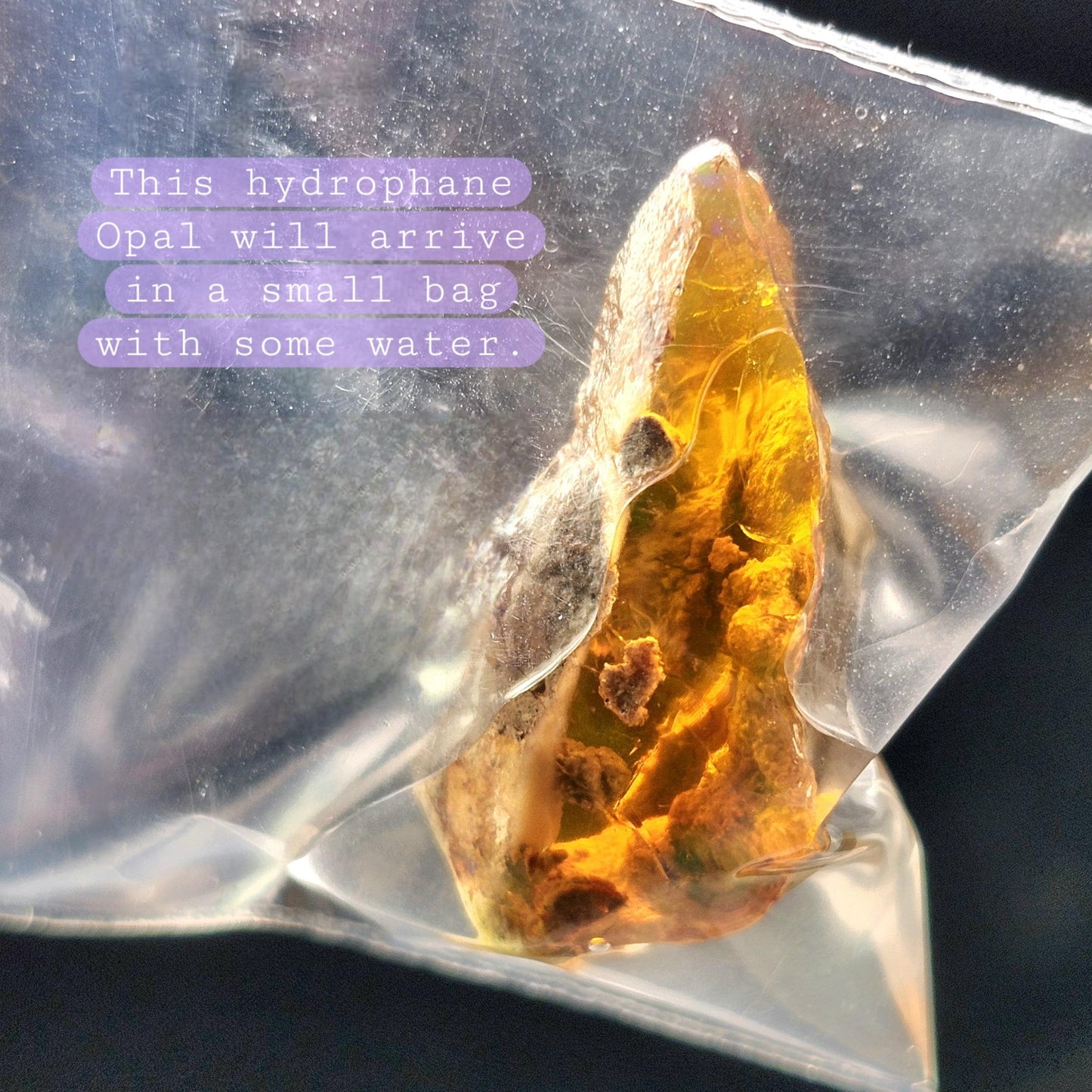 Raw Ethiopian Opal Specimen 7.8g, Welo Opal Crystal