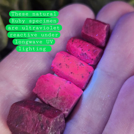 Raw Ruby Crystal Specimen: Natural Burgundy Ruby Stone, Red Corundum