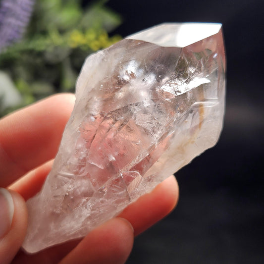 UV Phantom Powellite Amethyst 58g, Bahia Brazil Crystal