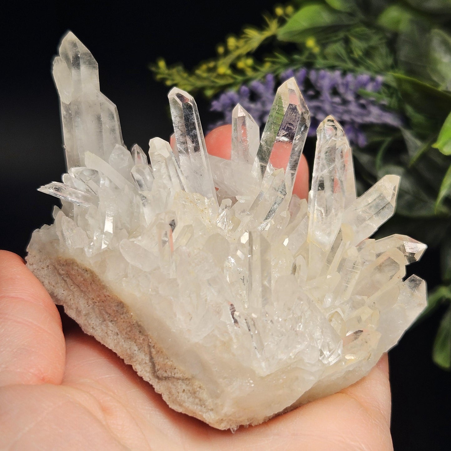 Arkansas Quartz Crystal Cluster, 168 grams