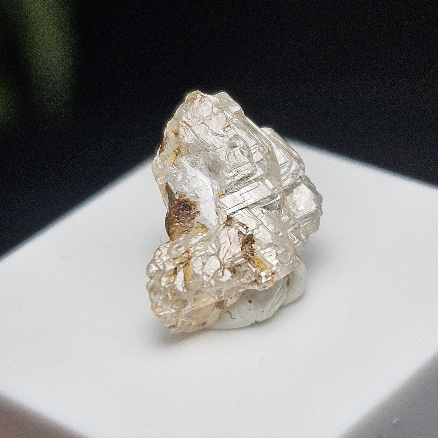 Etched Phenacite Crystal 2.61ct, Nigerian Phenakite Stone, Etched Phenakite