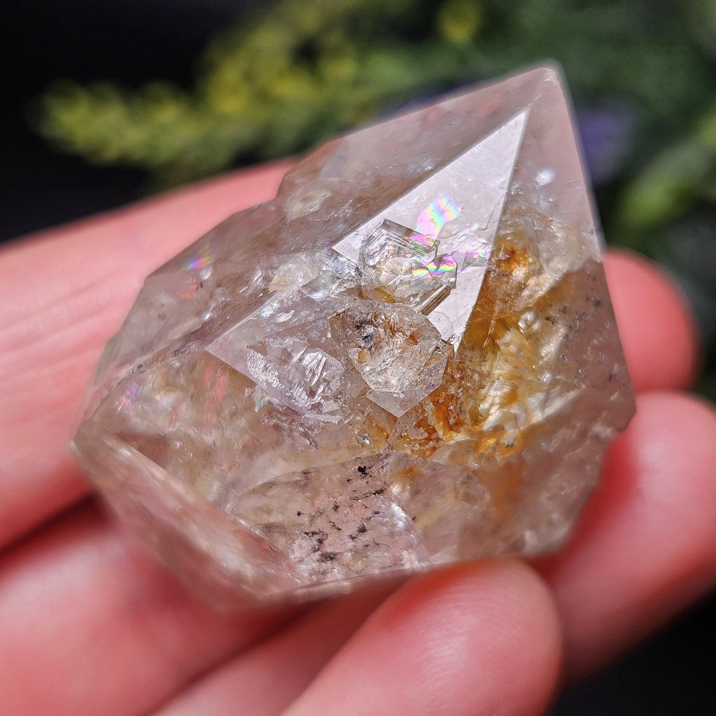 Rainbow Herkimer Diamond Quartz 33.38g