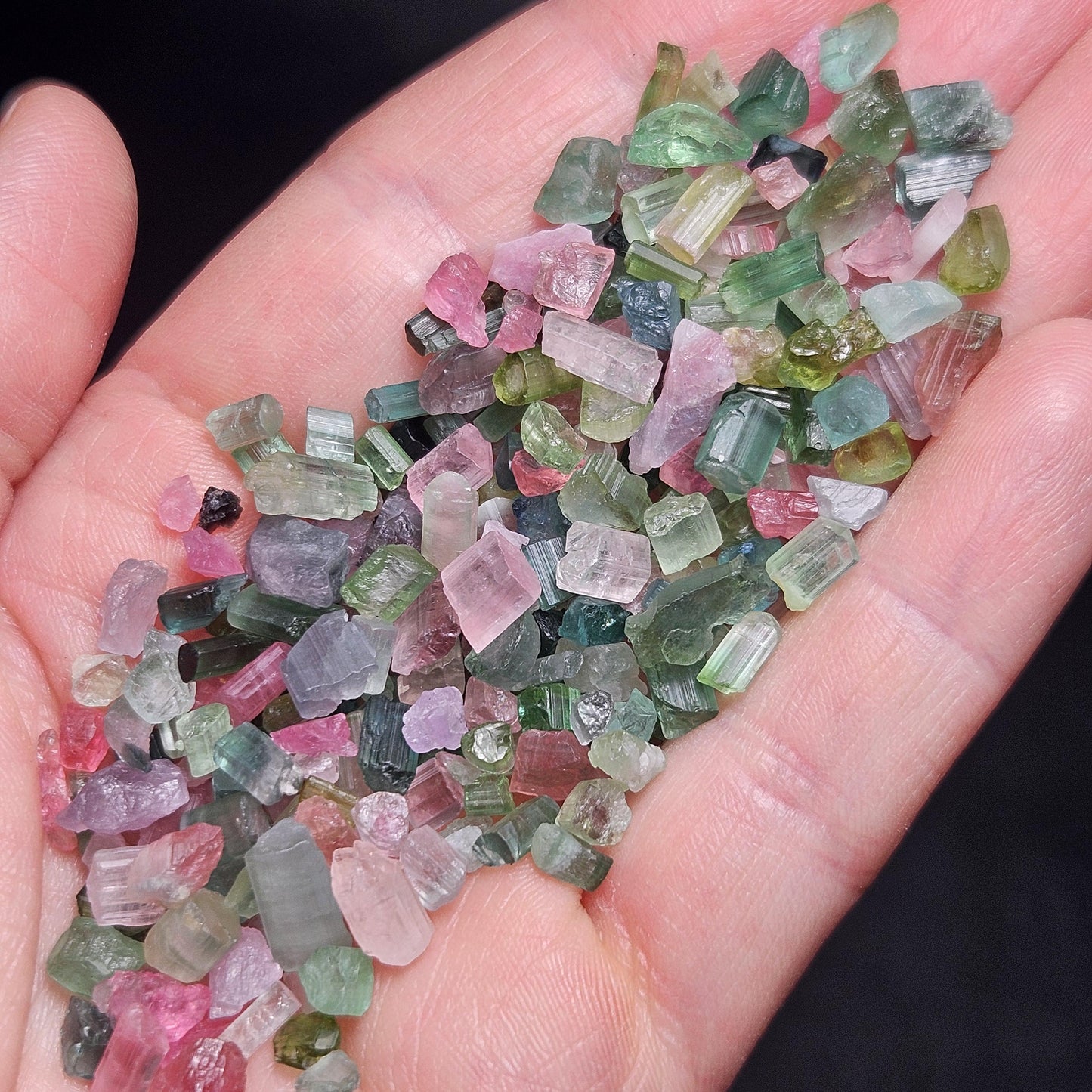 Bulk "Candy" Tourmaline, Pink Green & Blue Tourmaline Crystals, Brazilian Specimens